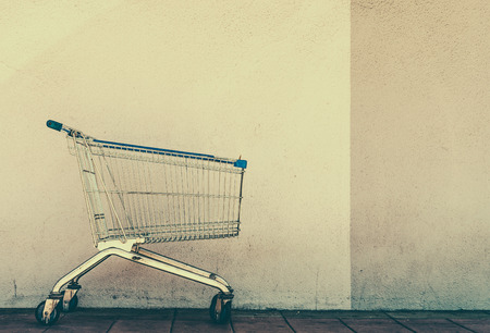 37537196 - shopping cart - vintage effect style pictures